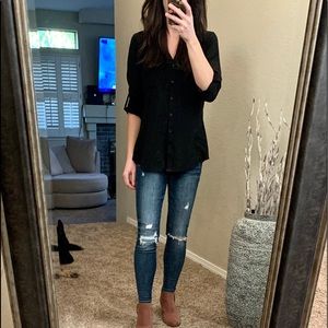 Express long sleeve blouse shirt